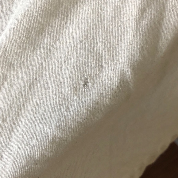 Free People Hi-Low White T-Shirt - Picture 4 of 6